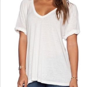 Free people white shirt